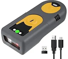 Inateck BarcodeScanner 42 kit žlutá / 2D snímač čárových kódů / bezdrátový / BT