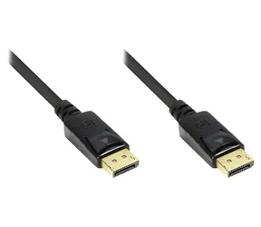Good Connections DP1.2 černá / Propojovací kabel / DisplayPort-DisplayPort / 10 m / 2560x1600 60Hz