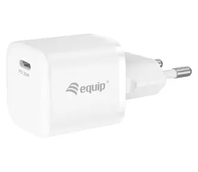 Equip USB-C 20W bílá / Síťová nabíječka / USB Power Delivery 3.0 / 1x USB-C / 20 W / 25 ks/balení