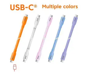 Club3D CAC-3000 oranžová / Kabel USB-C / USB4 Gen2x2 / PD 240W / 20 Gbps / 2 m