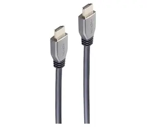 Shiverpeaks Ultra HDMI kabel černá/šedá / HDMI kabel / 10K / kovové konektory / 48 Gbps / 1,5 m