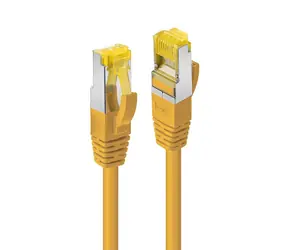 Lindy S/FTP Cat7 0,3 m žlutá / Patch kabel / RJ45-RJ45 / LSZH