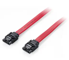 Equip SATA kabel červený / SATA kabel / SATA III / 1 m / 6 Gbps