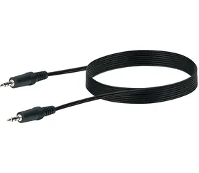 Schwaiger AUX kabel Jack 3,5mm - Jack 3,5mm černý / Audio kabel / 3 m