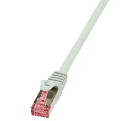 Logilink PrimeLine CAT6 šedá / Patch kabel / S/FTP / 1,5 m / LSZH / RJ-45