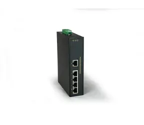 LevelOne Průmyslový switch 5x FE kovové tělo / Switch / IP30 / DIN lišta / -40 až 75 °C