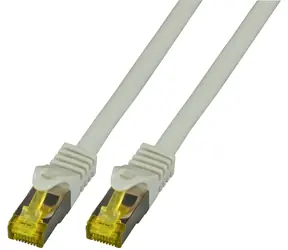EFB CAT6A šedá / Patch kabel / S/FTP / 0,25 m / LSZH / RJ-45