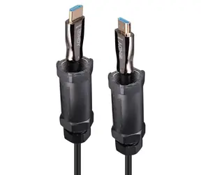 Lindy HDMI 8K60 Hybrid optický kabel pancéřovaný 20 m / Kabel HDMI