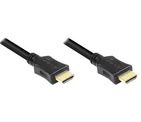 Good Connections HDMI 1.4b kabel černá / Propojovací kabel / HDMI-HDMI / 0,75 m / pozlacené konektory