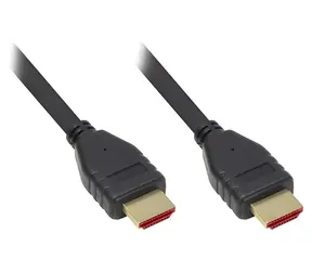 Good Connections HDMI 2.1 - 2m černá / Propojovací kabel / HDMI-HDMI / 48 Gbit/s / 8K 60Hz