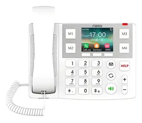 Fanvil X305 bílá / IP telefon / WLAN / Bluetooth / PoE / 2 linky