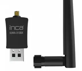 Inca IUWA-313BX / USB adaptér / 802.11n / 2,4 GHz / 300 Mbps / 5 dBi