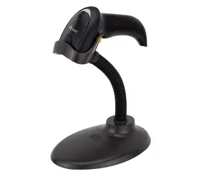 Equip 1D snímač čárových kódů / Laser / USB / Stojánek / IP54 / černá