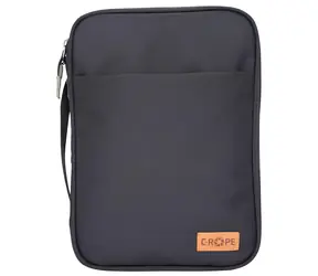 C-ROPE Organizér kabelů a elektroniky L černá / Organizér / voděodolný / kapsa na tablet do 11 palců / 22×30×7,5 cm