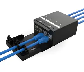 Digitus Konsolidační box pro keystone moduly / Box / 4x RJ45 keystone / ocelové pouzdro / IP20