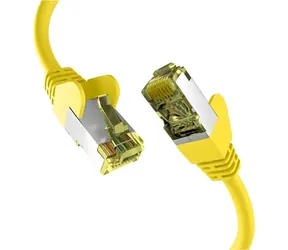 EFB Cat.6a 25 m žlutá / Patch kabel / S/FTP / LSZH / 500 MHz