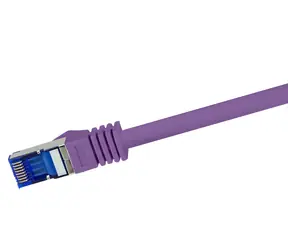 LogiLink Ultraflex fialová / Patch kabel / Cat.6A / S/FTP / RJ-45 / 2 m