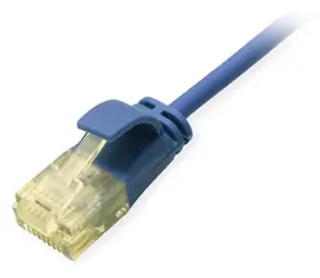 Equip SlimFlex modrá / Patch kabel / Cat6A U/UTP / RJ45-RJ45 / 3 m / LSZH