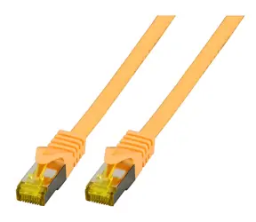 EFB žlutá / Patch kabel / Cat6a S/FTP / LSZH / RJ-45 / 2 m / 10 Gbit/s