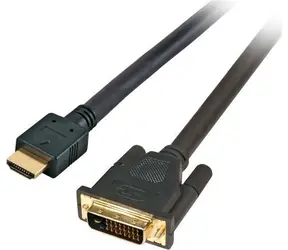 EFB HDMI(A)-DVI-D černá / Kabel / High Speed / s Ethernetem / Full HD / 2 m