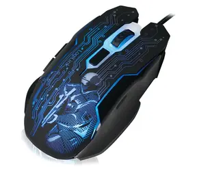 LogiLink ID0137 černá / Herní myš / optická / 2400 DPI / 6 tlačítek / USB