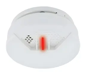 Schwaiger bateriový detektor kouře bílá / Detektor kouře / Z-Wave / 85 dB / dosah 3 m