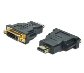 Digitus / Redukce / HDMI Typ A na DVI-I (24+5) / samec/samice / max. rozlišení 1920×1200 / černá