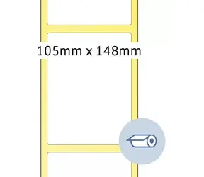 Herma Etikety v roli 105x148,5 mm / Etikety / papír matný / bílá / 1000 ks