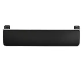 Contour Opěrka zápěstí Balance černá / Opěrka zápěstí / Veganská kůže / 109x390x20 mm