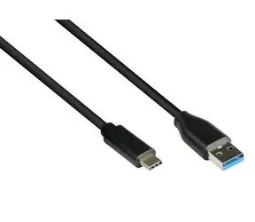 Good Connections USB-A - USB-C černá / USB kabel / USB 3.2 Gen 2 / 0,5 m / 10 Gbit/s