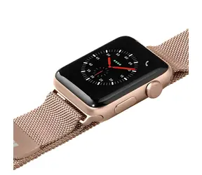 LAUT Steel Loop zlatá / Řemínek pro Apple Watch / Nerezová ocel