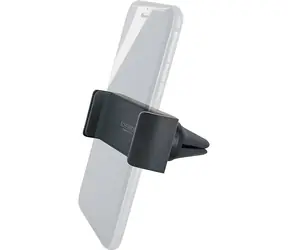 Schwaiger univerzální držák na mobil do mřížky ventilace černý / Držák na mobil / otočný 360° / šířka 6–9 cm