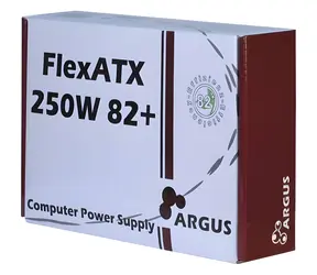 Inter-Tech Argus FA-250 / Zdroj / 250W / Flex-ATX / Active PFC / 40 mm ventilátor