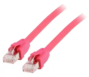 Equip Cat8.1 červená / Patch kabel / S/FTP / 2 m / 2x RJ-45 / LSZH