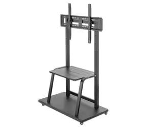 Manhattan Mobilní stojan na TV / 37"-100" / VESA 800x600 / nosnost 150 kg / nastavitelná výška / kolečka