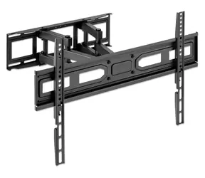 Manhattan Držák TV 37-80" černá / Držák pro TV / Plně pohyblivý / VESA 600x400 / nosnost 40 kg