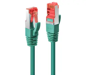 Lindy Cat6 S/FTP 0,3 m zelená / Patch kabel / RJ-45 / 250 MHz