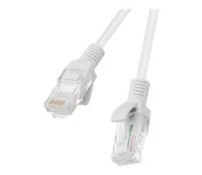 Lanberg UTP CAT6 20m šedá / Patch kabel / RJ45-RJ45 / Fluke Test