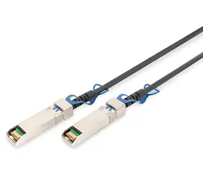 Digitus DAC kabel SFP28 25G černá / Síťový kabel / SFP28-SFP28 / 3 m / AWG 30