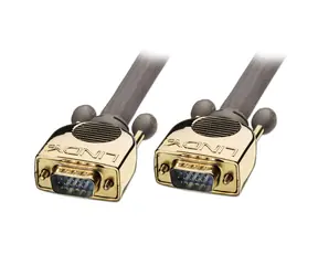 Lindy VGA kabel M/M antracit / Propojovací kabel / 30 m / pozlacené konektory
