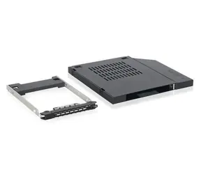 ICY Dock MB411SPO-2B / Adaptér z 5,25" Slim ODD na 2,5" SATA HDD/SSD / 9,5 mm / Hot-Swap