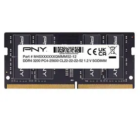 PNY Performance 16GB DDR4 3200MHz / Operační paměť / SO-DIMM / CL22 / 1,2V
