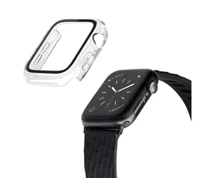LAUT Shield Apple Watch 44 mm čiré / Ochranné pouzdro / Sklo/PC