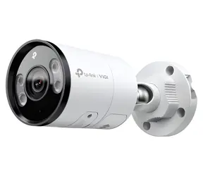 TP-Link VIGI C345(4mm) bílá / Venkovní IP kamera / 4MP / Full-Color / obousměrné audio / microSD / RJ45 / IP67