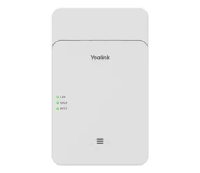 Yealink W75 Mini MC bílá / DECT základnová stanice / PoE / 20x SIP / dosah 300 m