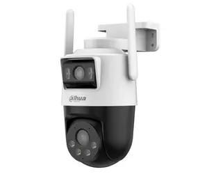 Dahua Picoo Dual D1 bílá / Venkovní otočná IP kamera / 4G/LTE / Dual 3+3 Mpx / IP66 / AI detekce