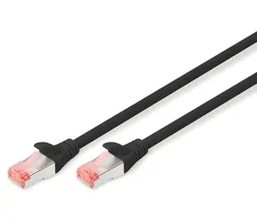 Digitus Cat6 S/FTP černá / Patch kabel / 10 m / RJ-45 / AWG 27/7 / LSZH / PoE++