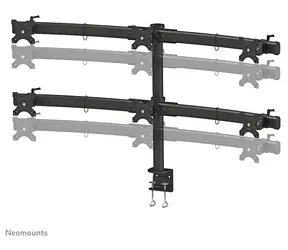 Neomounts TIS FPMA-D700D6 / stolní držák pro 6 monitorů / velikost 19-27" / VESA 75x75-100x100 / nosnost 8kg