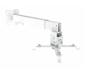 Equip Držák projektoru stropní/nástěnní bílá / Nosnost 20 kg / Náklon -15° až 15° / Ocel