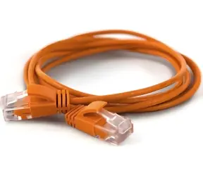 Wantec CAT6a U/UTP oranžová / Patch kabel / 0,2 m / RJ-45